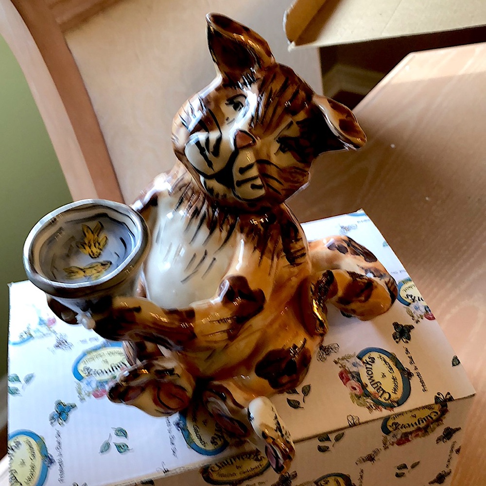 Blue Sky Pottery tealight